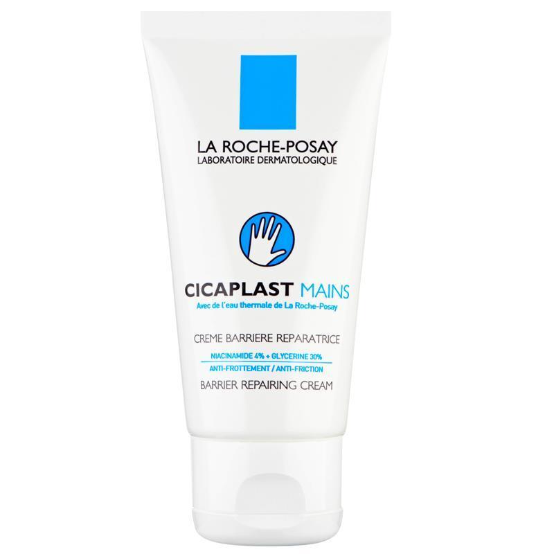 La Roche-Posay Cicaplast Mains: Repairing Hand Cream for Dry, Cracked Hands - Hypoallergenic Moisturizer for Sensitive Skin & Eczema Relief