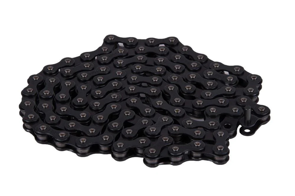 Cult BMX Chain 510 Stamped Logo - Black