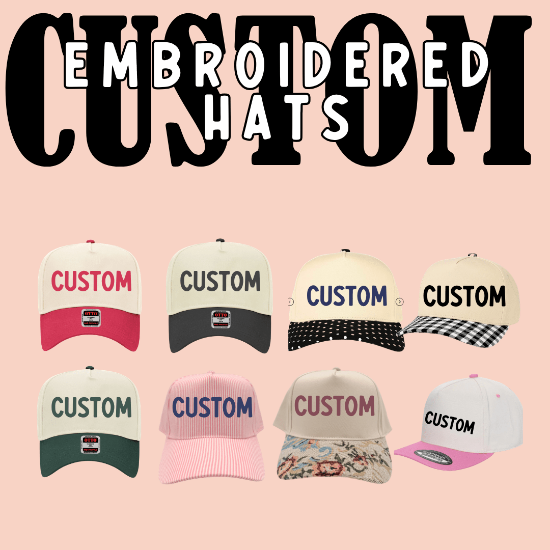 Coco & Rho Custom Embroidered - Trucker Hat — main product shot