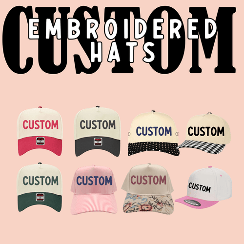 Coco & Rho Custom Embroidered - Trucker Hat — main product shot