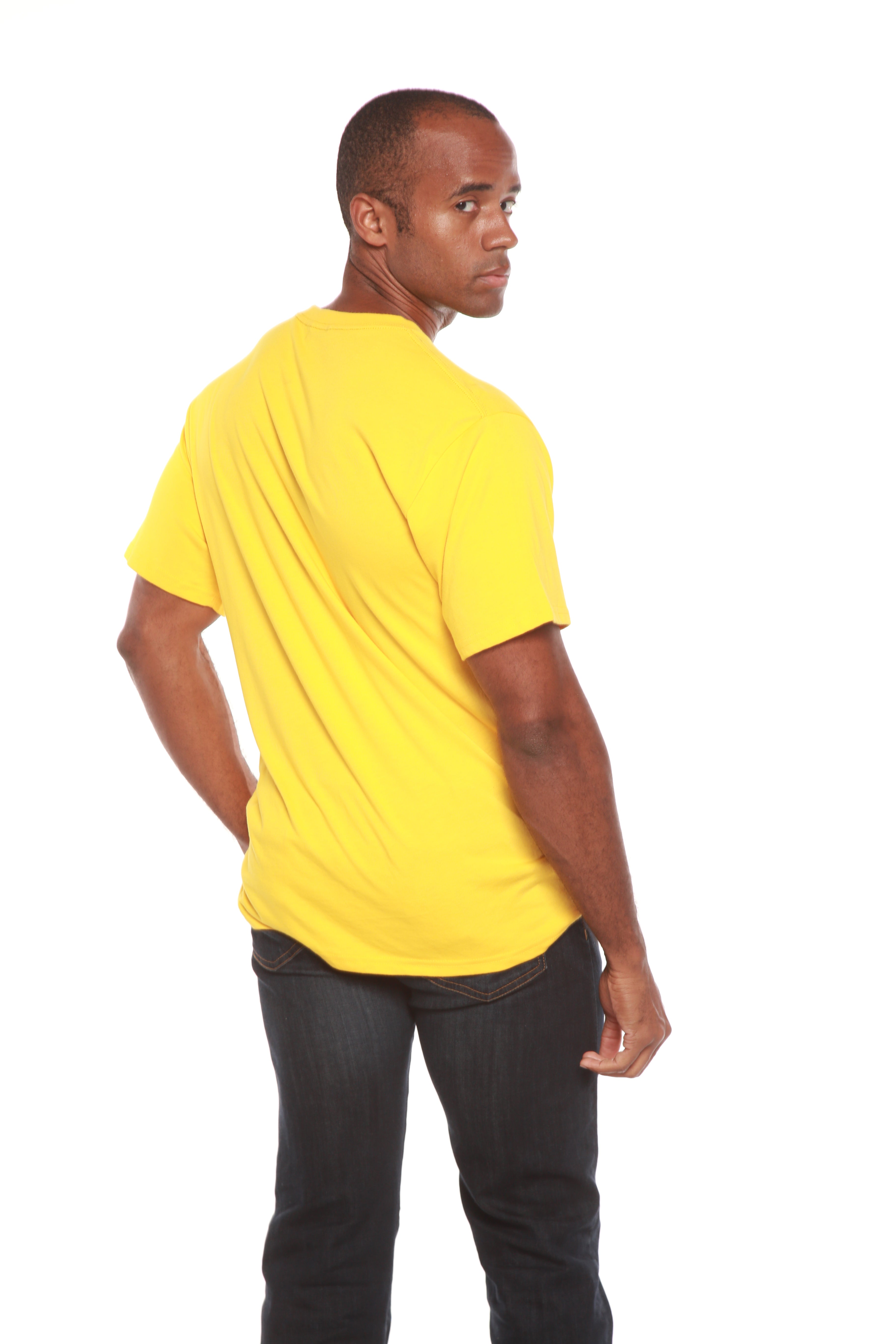 Spun Bamboo Custom Printed Men's Bamboo Viscose/Organic Cotton Short Sleeve T-Shirt — packaging