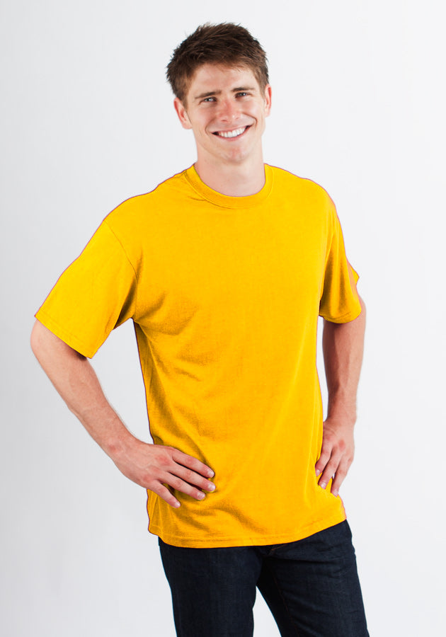 Spun Bamboo Custom Printed Men's Bamboo Viscose/Organic Cotton Short Sleeve T-Shirt — packaging