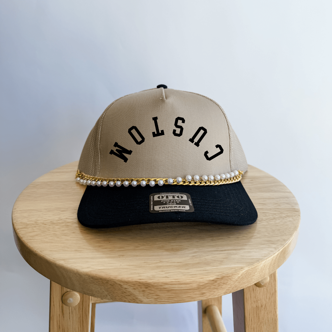 Coco & Rho Custom - Trucker Hat — construction detail