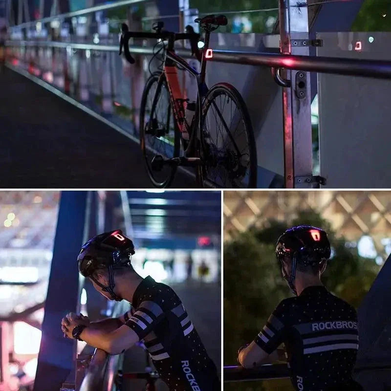 Cyclist's Beacon: USB Rechargeable Waterproof Light