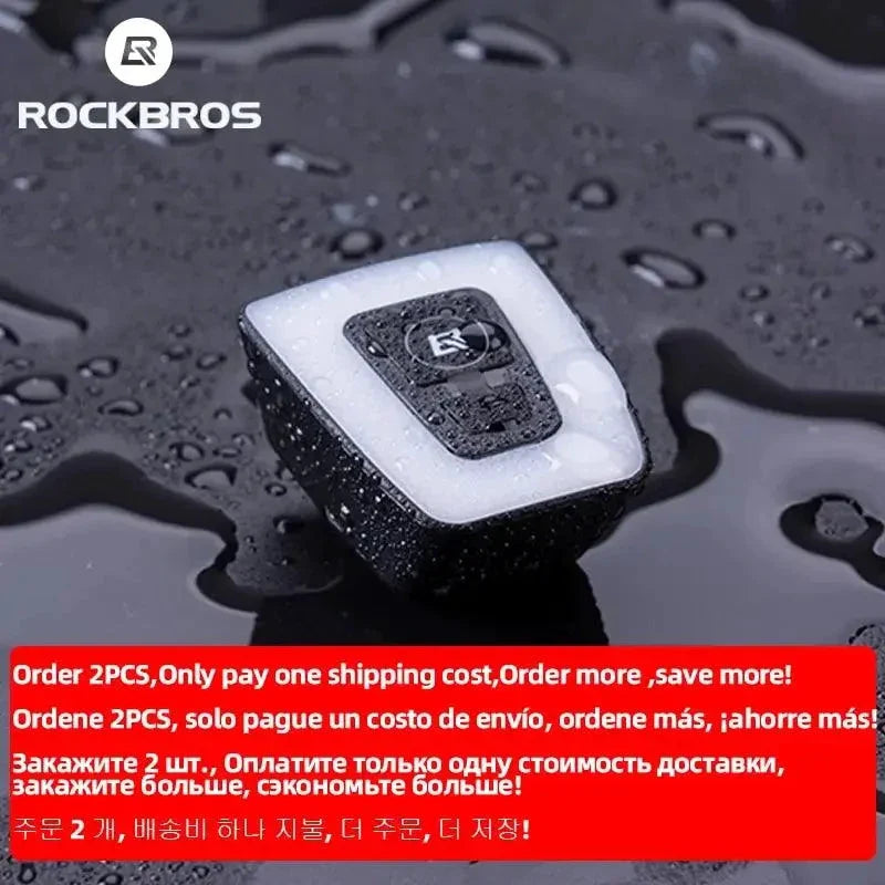 Cyclist's Beacon: USB Rechargeable Waterproof Light