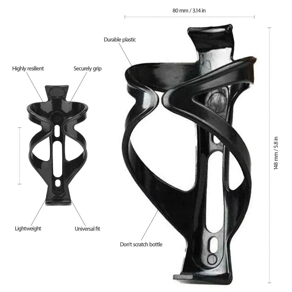 Cyclist's Elite Lightweight Bottle Cage - Ultra-Durable & Sleek Design for Peak Performance