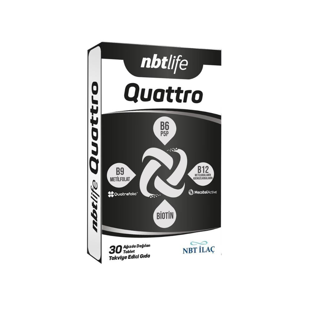 NBTLife B Vitamins Supplement - Orally Disintegrating Tablets for Energy & Nerve Health