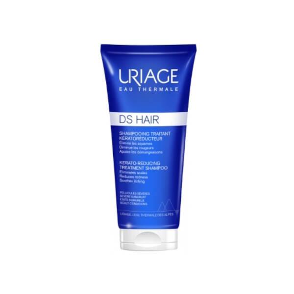 Uriage DS Hair Kerato-Reducing Anti-Dandruff Shampoo - Soothes Scalp, Gentle Hair Care, 5.07 fl oz