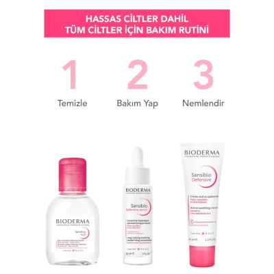 Bioderma Sensibio H2O Micellar Water for Sensitive Skin - Hypoallergenic Makeup Remover, 3.38 fl oz