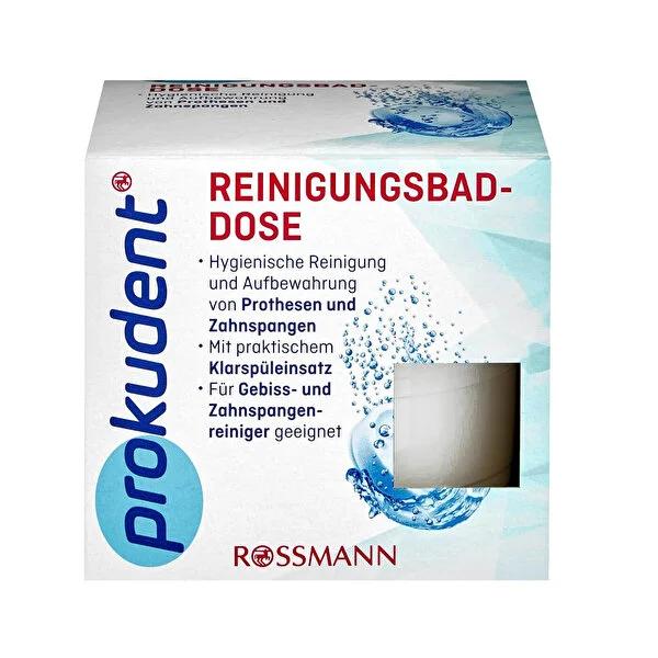 Prokudent Dental Retainer and Denture Cleaning Case - Hygienic, Portable, and Effective Cleaning for Retainers and Dentures