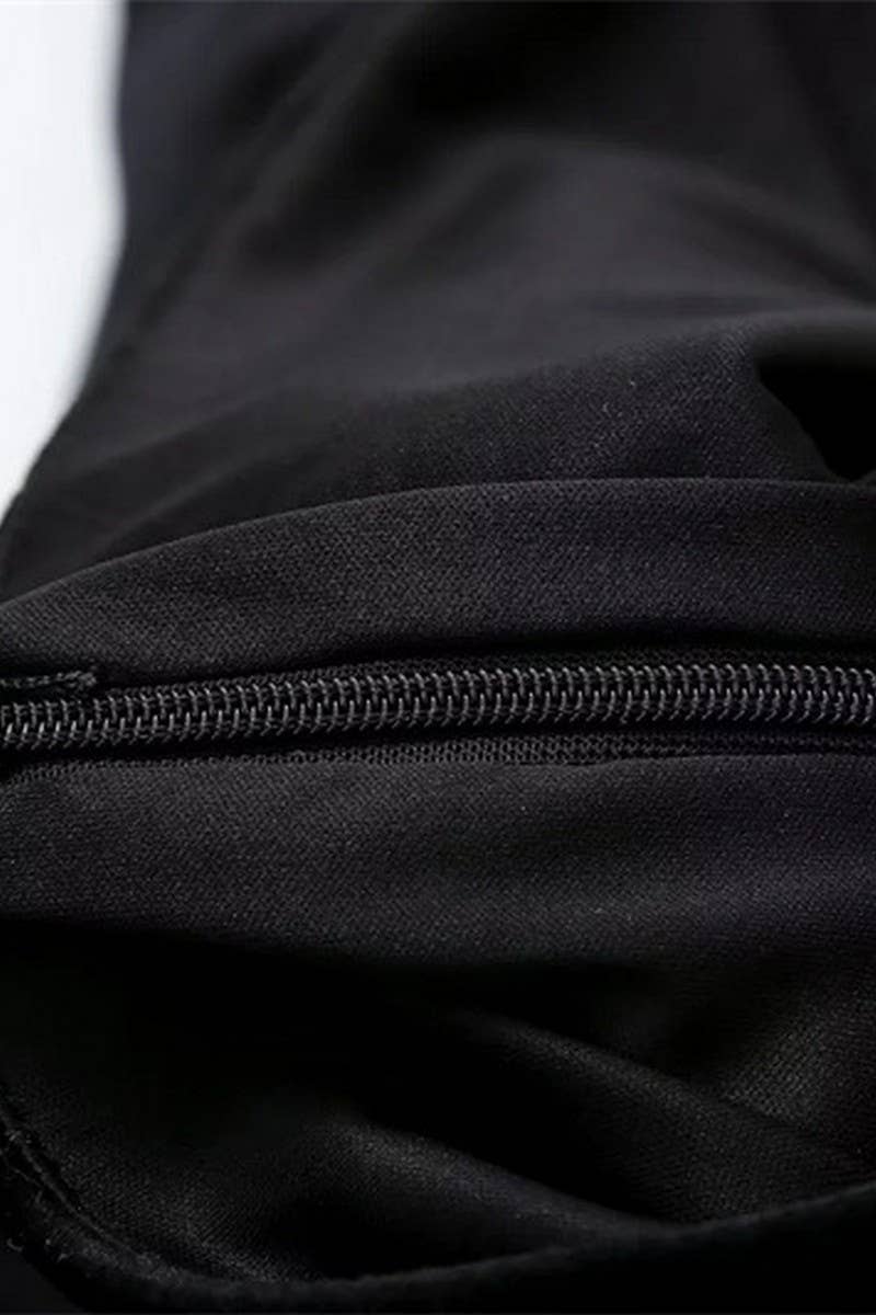 Pretty Little Patriot Pretty Little Patriot Strapless black Velvet Dress — detail shot 8