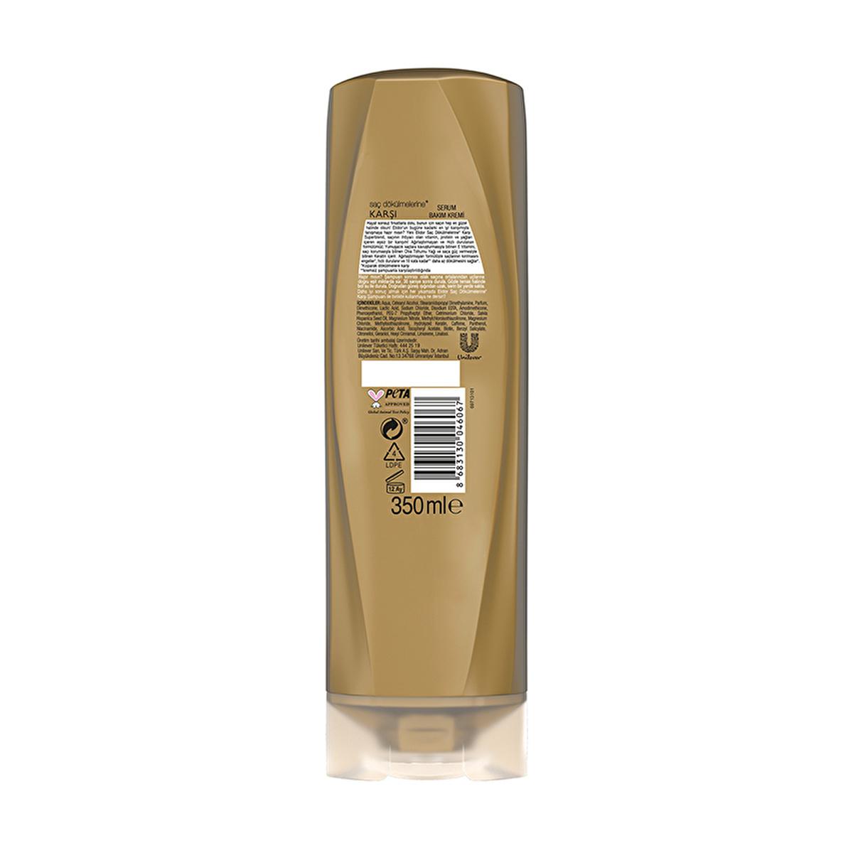 Elidor Hair Loss Conditioner: E Vitamin, Chia Seed Oil & Keratin - Hair Breakage Treatment, Strengthening Hair Conditioner, Hair Repair, Split Ends - 11.83 fl oz