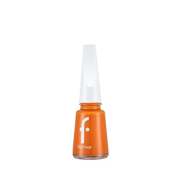 Flormar Nail Enamel 556 Sweet Mandarin - Long-Lasting, High-Pigment Nail Polish for Vibrant Color