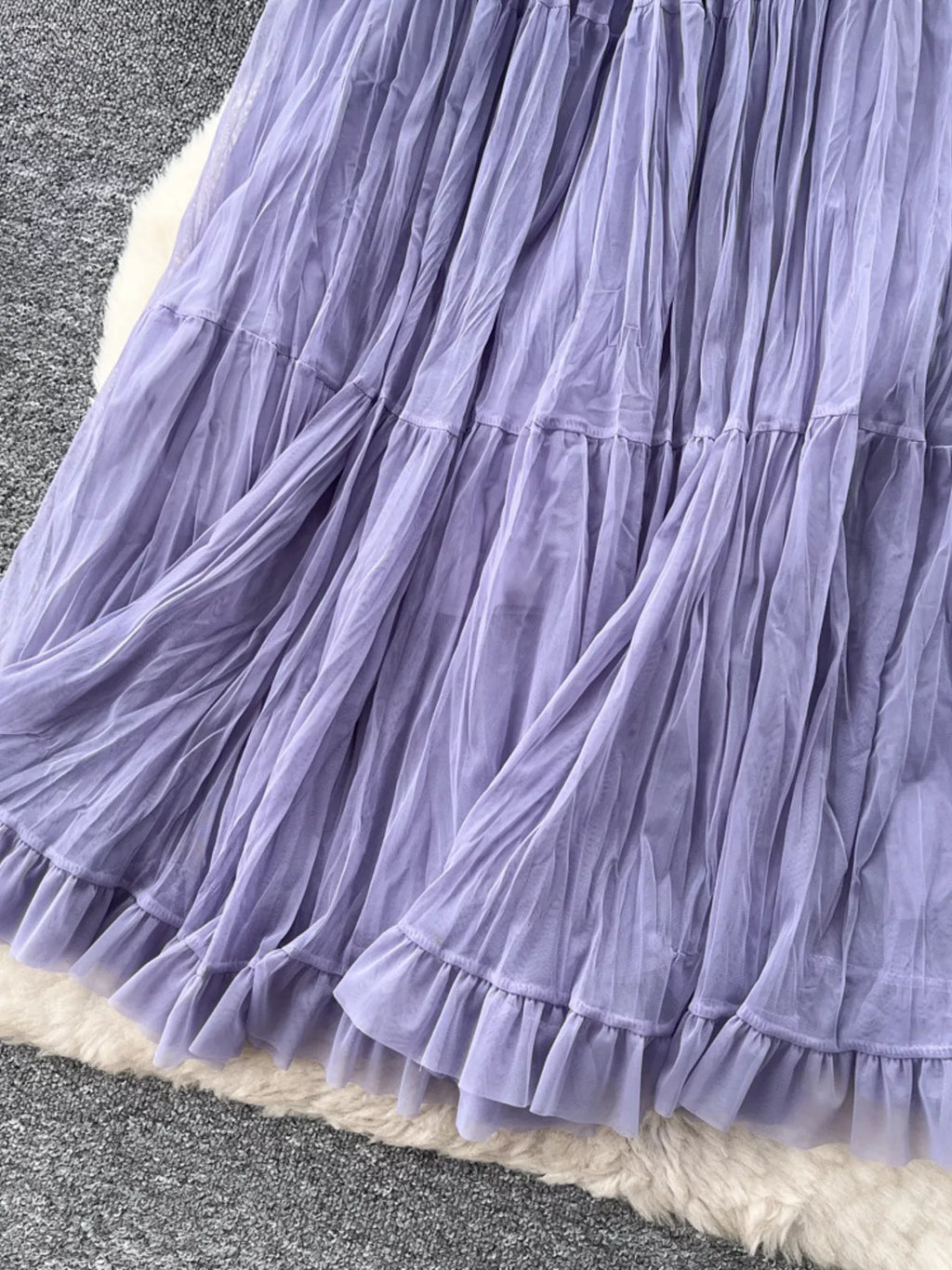 Tiered Tulle Skirt