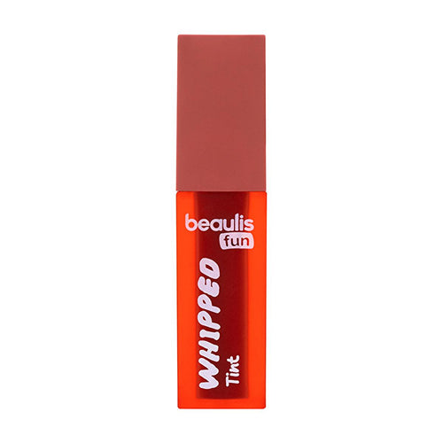 Beaulis Fun Whipped Peach Lip Tint: Lightweight, Non-Drying Matte Lip Color for a Smooth & Natural Peach Look