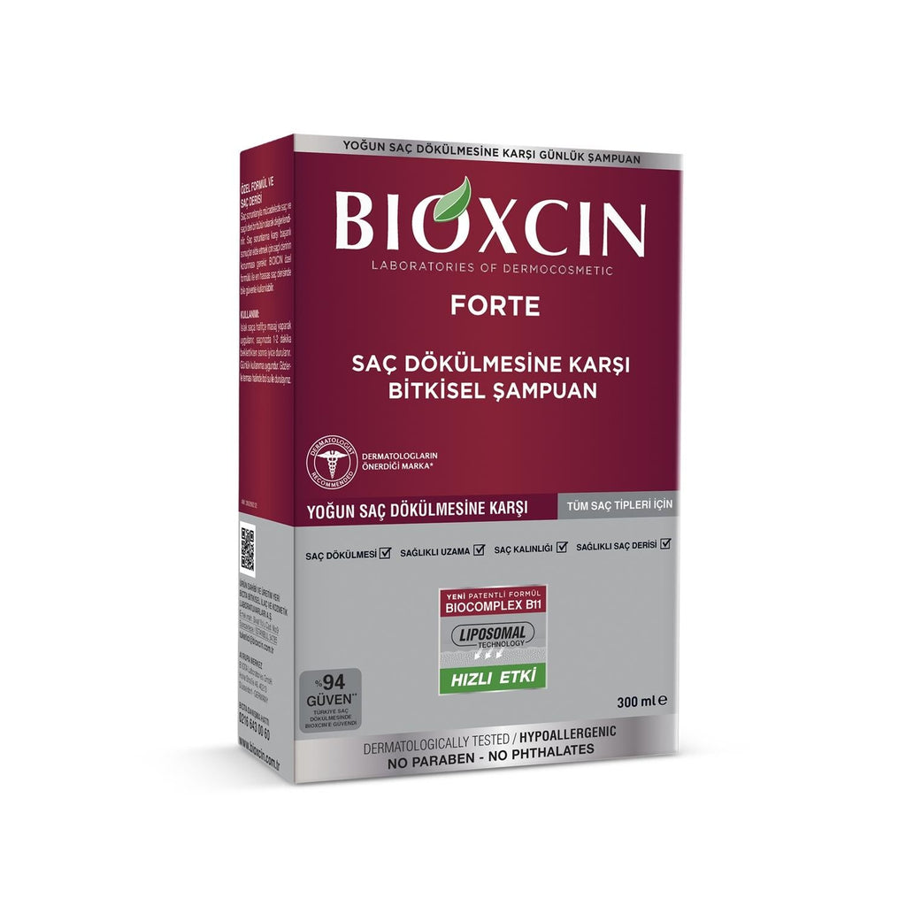 Bioxcin Forte Shampoo - Fight Hair Loss | 300 ml