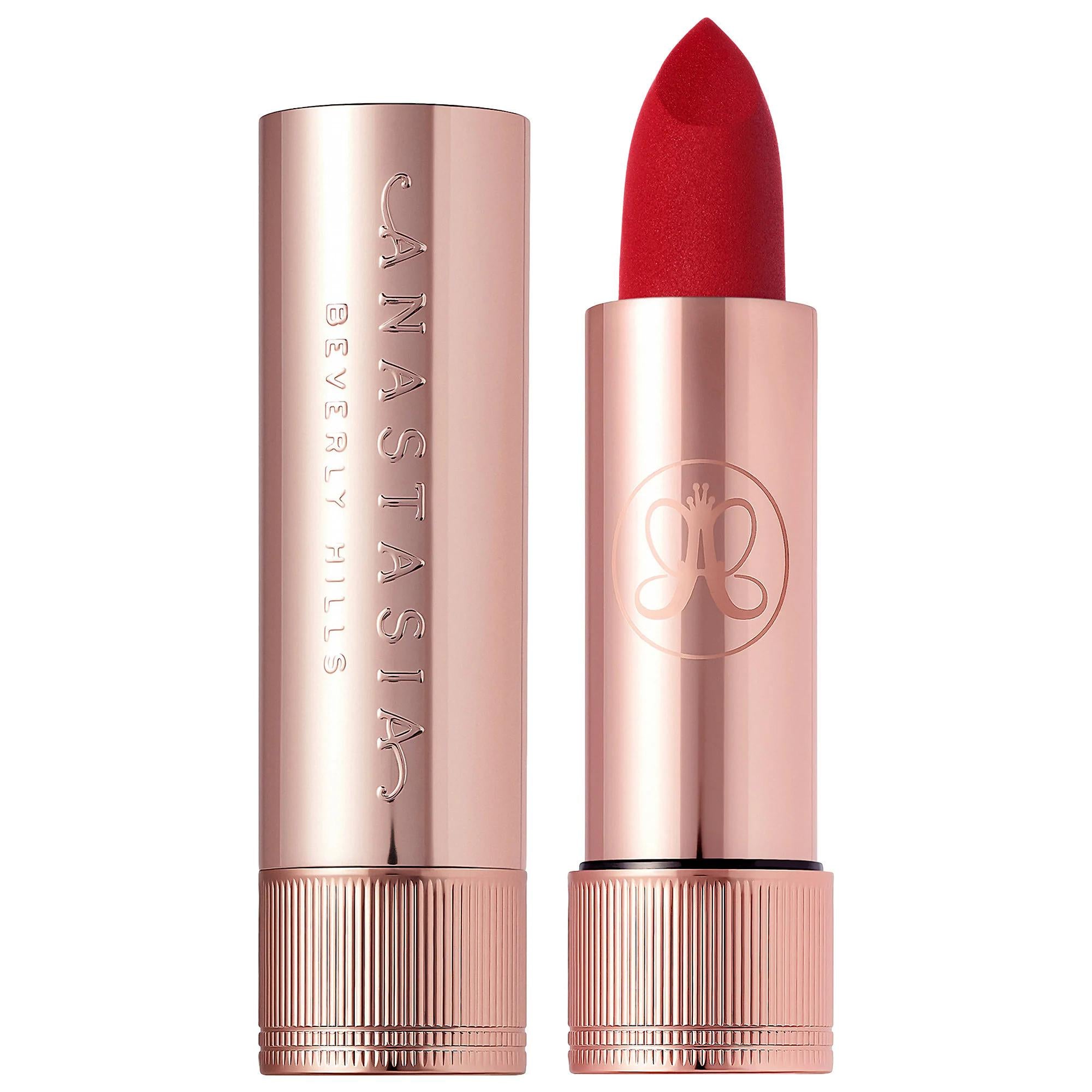 KVD Vegan Beauty Long-Wearing Matte & Satin Velvet Lipstick - Cruelty-Free, 18 Shades, Long-Lasting Lip Color