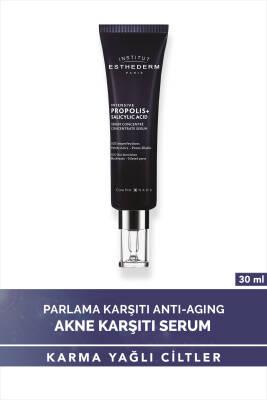 Institut Esthederm Intensive Propolis + Salicylic Acid Serum for Acne-Prone Skin - Reduces Acne, Regulates Sebum, Improves Skin Texture