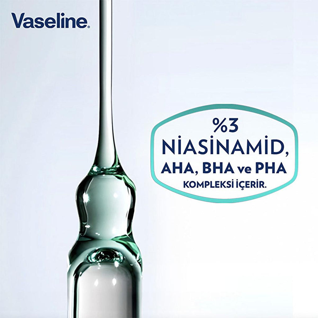 Vaseline Gluta-Hya Smooth Body Lotion: Brighten, Smooth, & Hydrate Dry Skin | Niacinamide, AHA, BHA, PHA, Hyaluronic Acid - Non-Greasy Formula