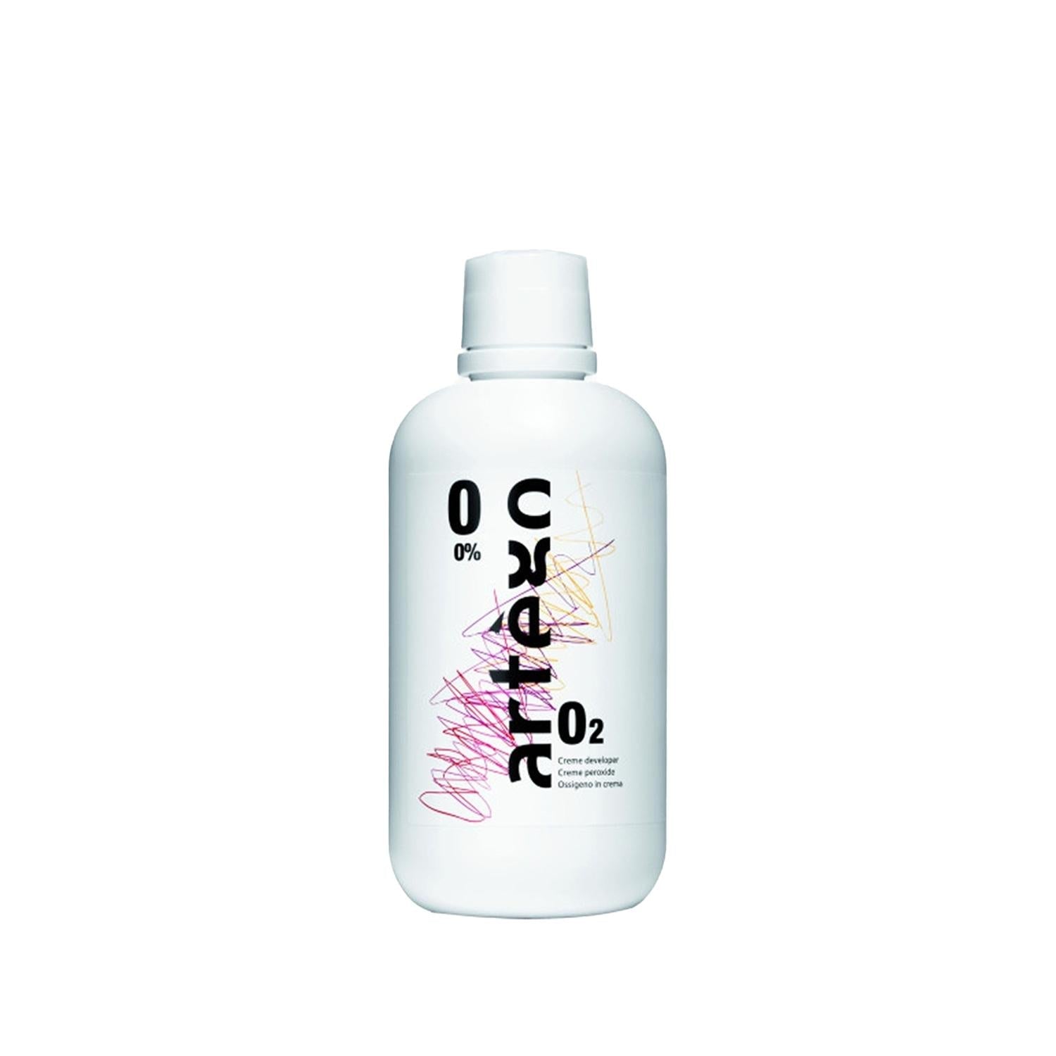 Artego Hair Coloring Developer - 0 Volum Oksidan Krem 1000 ml for Professionals and Individuals