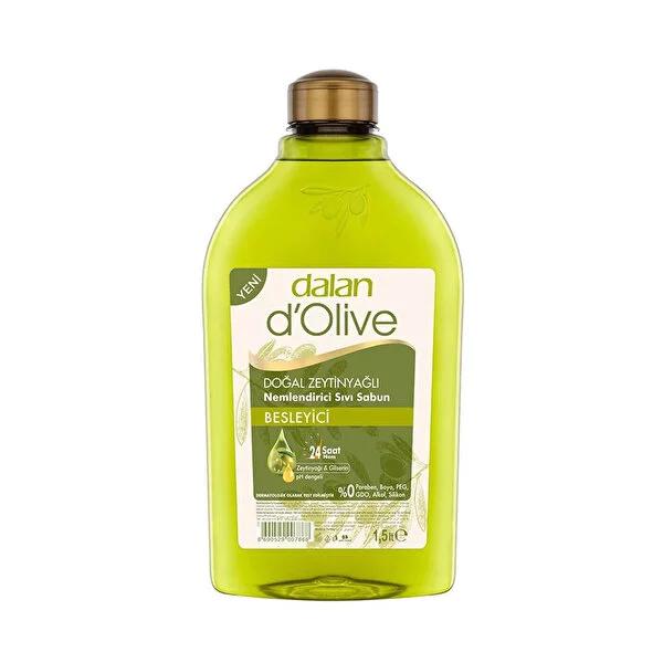 Dalan d'Olive: Nourishing Liquid Hand Soap - 1500ml Bulk Size with Olive Oil for Gentle, Family Hand Hygiene