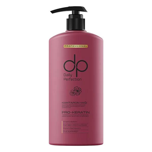 DP Daily Perfection St. John's Wort Oil Shampoo for Damaged Hair - 14.37 fl oz, Keratin & Biotin Enriched, Natural Hair Care