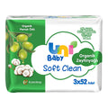 Uni Baby Wipes - Organic Cotton, Gentle & Hypoallergenic Baby Cleaning Solution