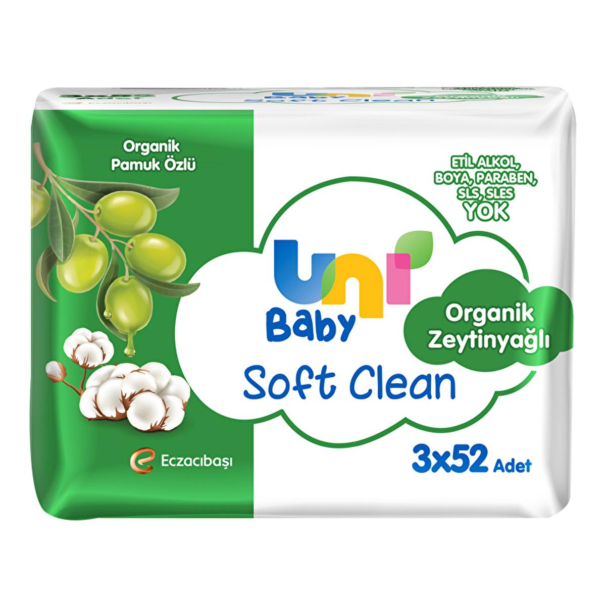 Uni Baby Wipes - Organic Cotton, Gentle & Hypoallergenic Baby Cleaning Solution