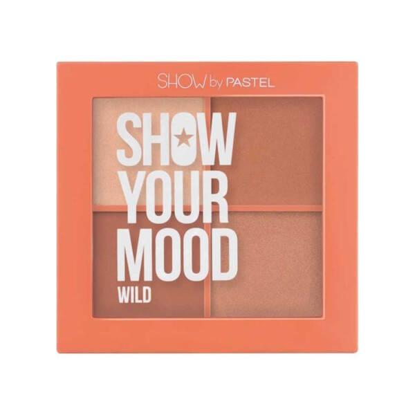 Pastel Show Your Mood Wild Blush Set: Natural, Long-Lasting Cheek Color Palette for Women - Variety & Blendable Shades