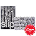 Slip Slipsilk Skinny Scrunchies - 4 Pack Pure Silk Hair Accessories for Anti-Crease Hair Ties