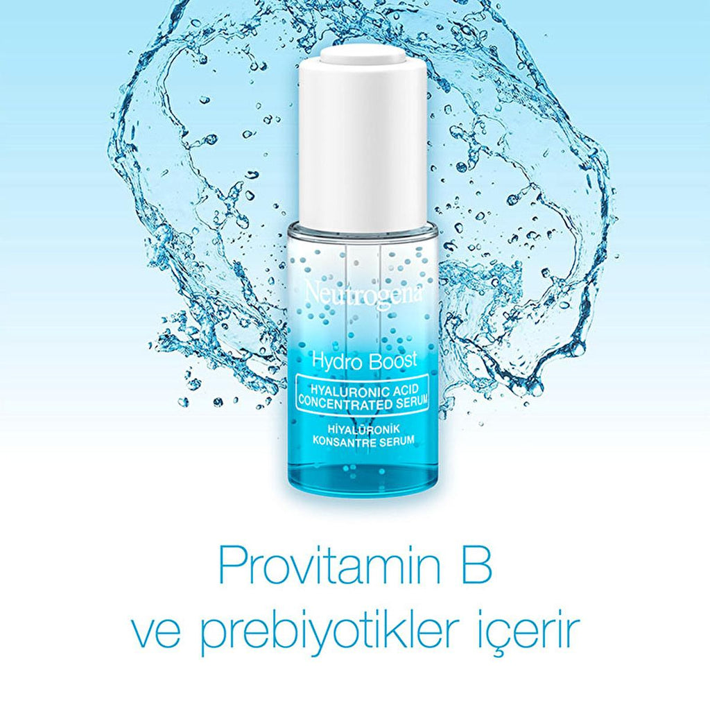 Neutrogena Hydro Boost Hyaluronic Acid Serum: Intense Hydration, Plumps Skin, Fragrance-Free - Sensitive & Dry Skin Treatment