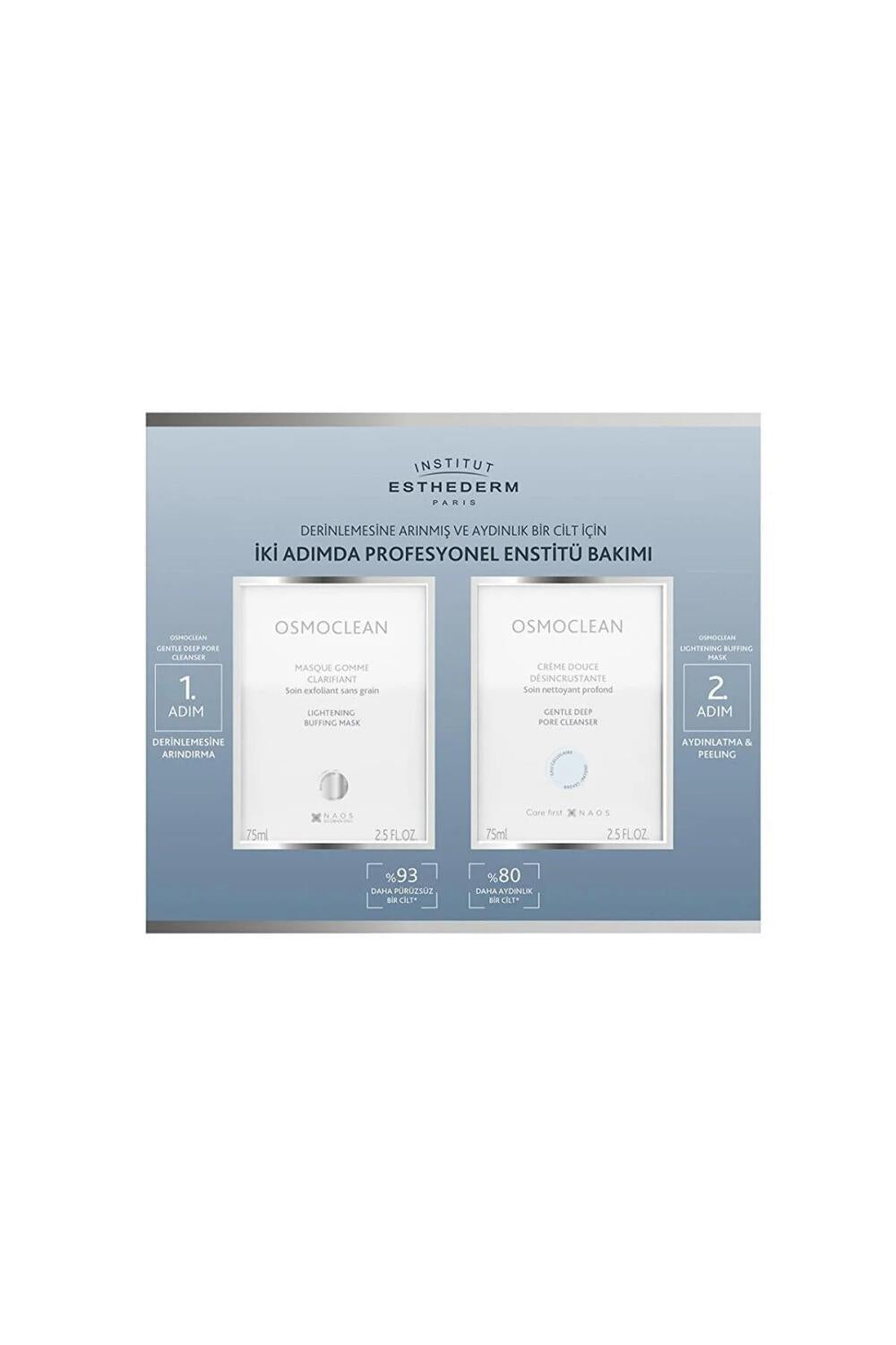 Institut Esthederm Osmoclean Set - Gentle Cleanser & Mask | 75 ml
