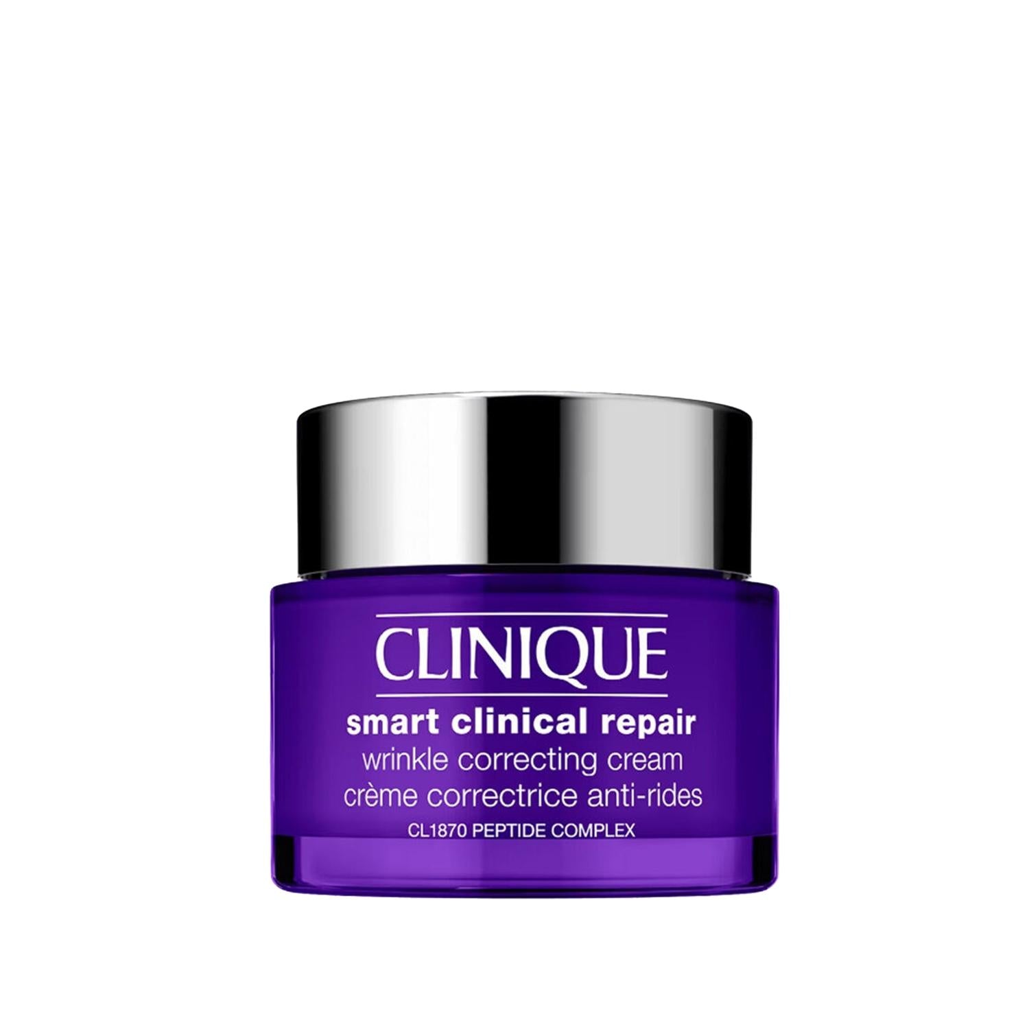 Clinique Smart Clinical Repair Anti-Wrinkle Cream 75ml - Moisturizing Anti-Aging Treatment for Fine Lines & Wrinkles
