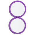 Eklips Compact Mirror and Comb Set - Portable Folding Mirror for Makeup Touch-Ups & On-the-Go Hair Styling - Travel & Pocket Size