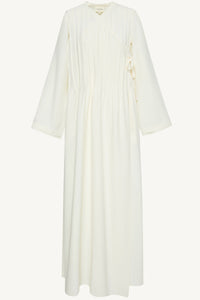Dania Crossover Tie Open Abaya - Moonbeam Abayas Veiled 