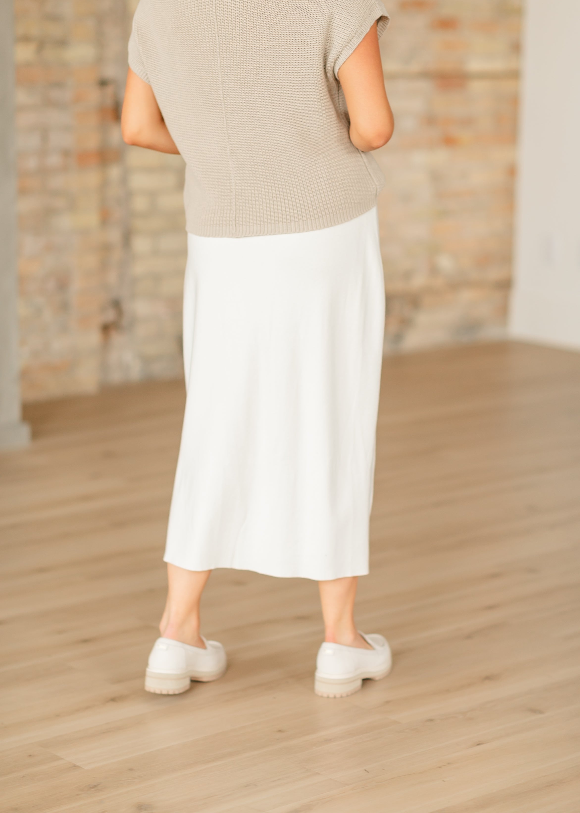 Inherit Co. Danya Knit Sweater Skirt - FINAL SALE — alternative angle