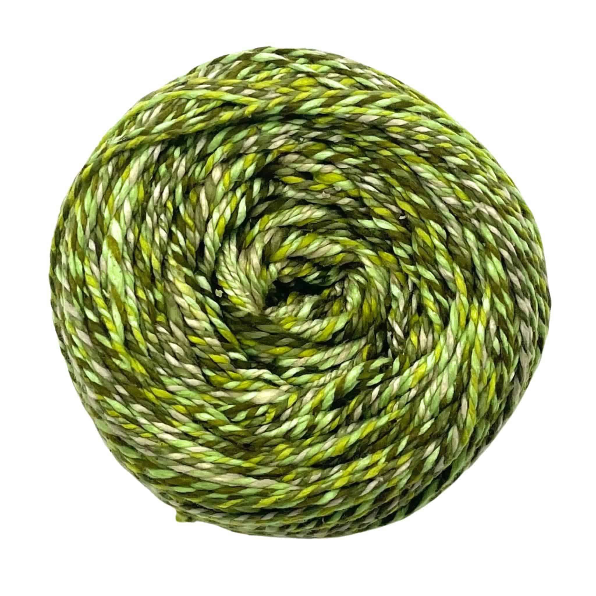 Darn Good Yarn Darn Good Twist Sport Weight Silk Yarn — detail shot 10
