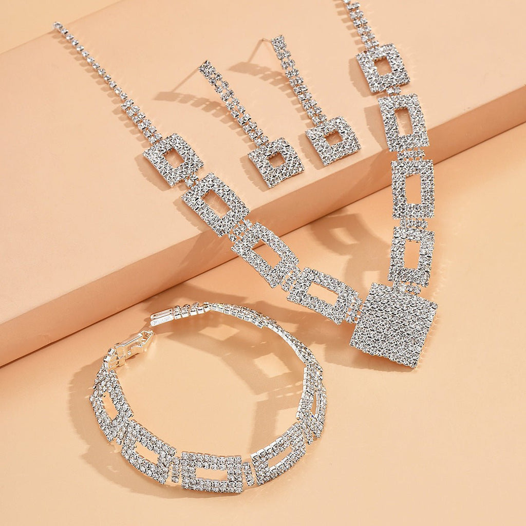 Mariam's Collection Dazzling 3-Piece Full Rhinestones Jewelry Set (MAC317) — product category context