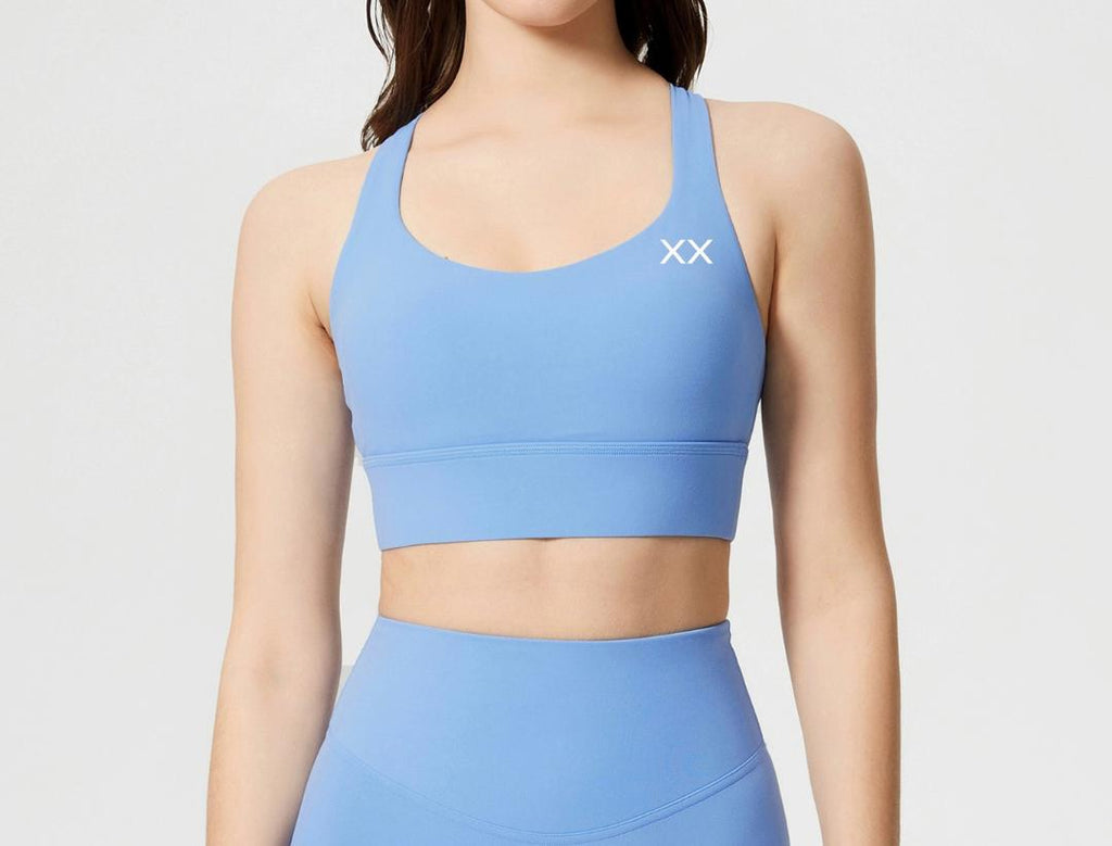 BLACKOUT BARBELL Ryla Bra — detail and construction