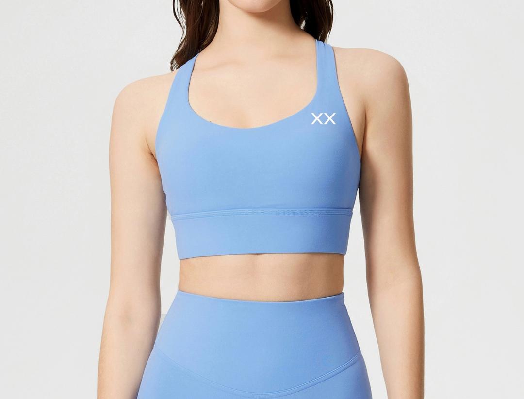 BLACKOUT BARBELL Ryla Bra — detail and construction