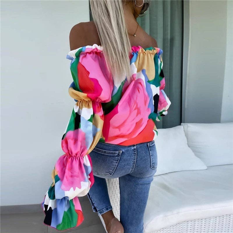 Pretty Little Patriot Pretty Little Patriot Fiesta Bright Blouse — product category context