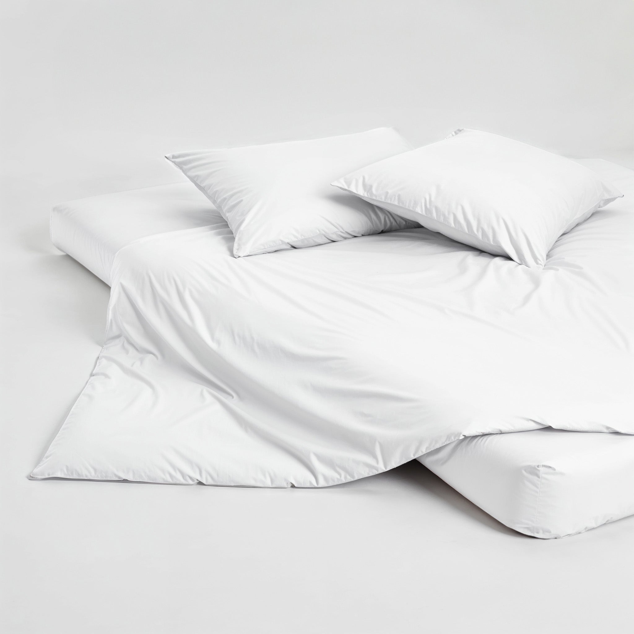 Italic Luxe Australian Sateen Duvet Cover — in-use photo