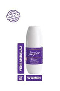 Jagler Pearl Women's Roll-On Deodorant: Long-Lasting Freshness, Alcohol-Free, Gentle on Sensitive Skin - 50ml Travel Size