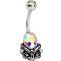 BodyCandy Aurora Gem Decked Out Deco Belly Ring — main product shot