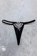 Thrash Happy Death Moth Metal Thong — main product shot