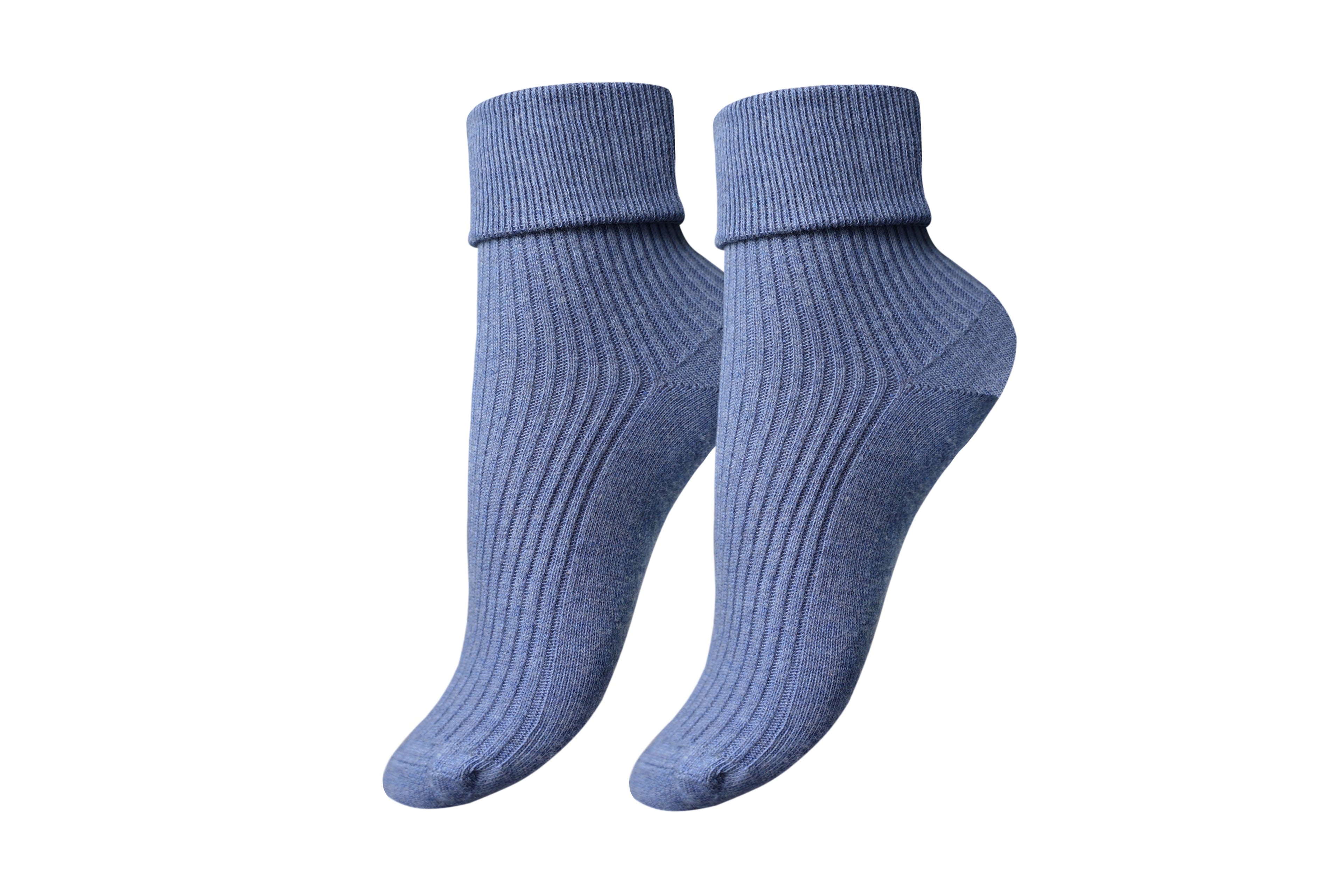tittimitti tittimitti® 100% Organic Combed Cotton Women's Socks. 1 Pair. Made in Italy. — color detail