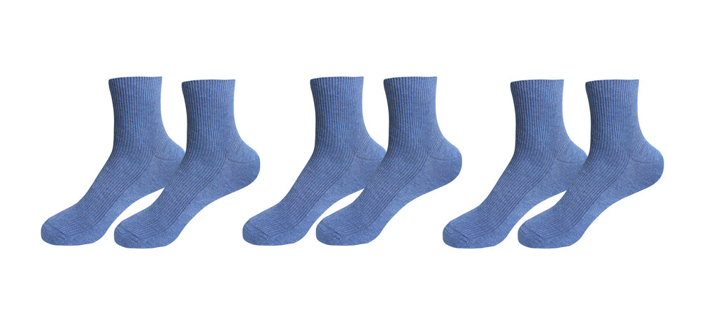 tittimitti tittimitti® 100% Organic Combed Cotton Luxury Men's Socks. 3 Pairs. Made in Italy. — in-use photo