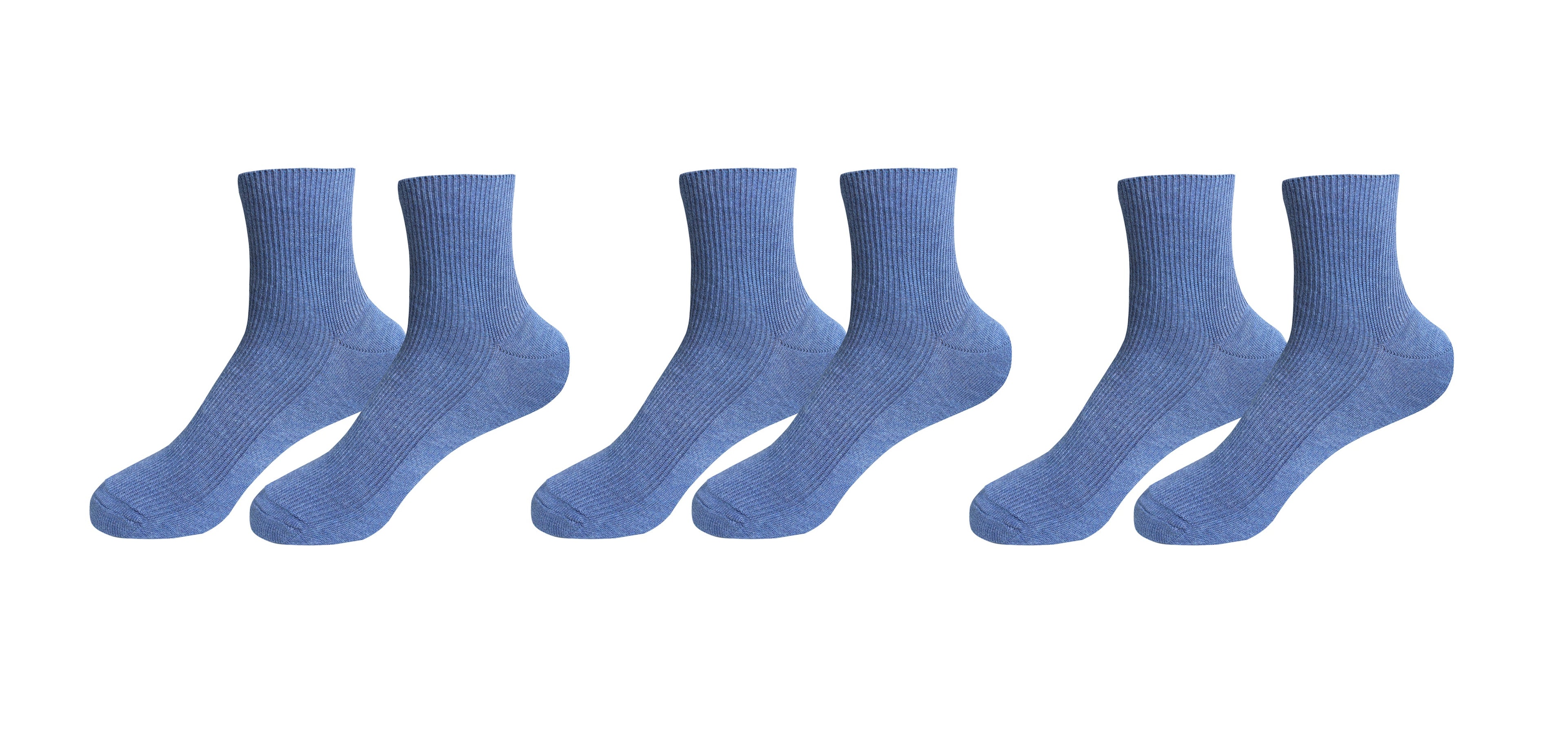tittimitti tittimitti® 100% Organic Combed Cotton Luxury Men's Socks. 3 Pairs. Made in Italy. — in-use photo