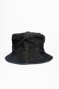 Superline Denim Bucket Hat — construction detail