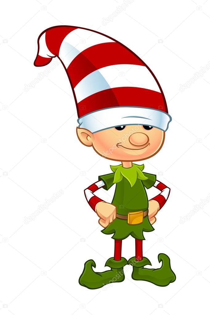 Earth Bands Christmas Elf — detail close-up